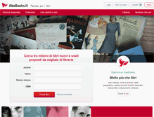 Tablet Screenshot of abebooks.it