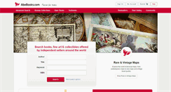Desktop Screenshot of abebooks.com