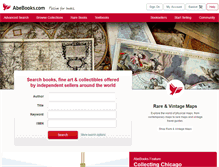 Tablet Screenshot of abebooks.com
