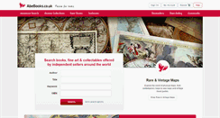 Desktop Screenshot of abebooks.co.uk