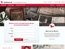 Tablet Screenshot of abebooks.de