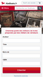 Mobile Screenshot of abebooks.fr
