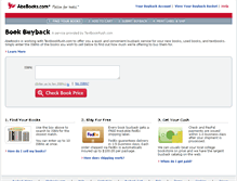 Tablet Screenshot of buyback.abebooks.com