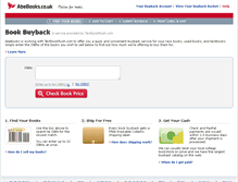 Tablet Screenshot of buyback.abebooks.co.uk