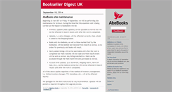 Desktop Screenshot of booksellerdigest.abebooks.co.uk