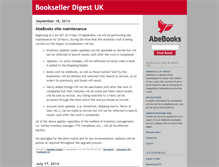 Tablet Screenshot of booksellerdigest.abebooks.co.uk